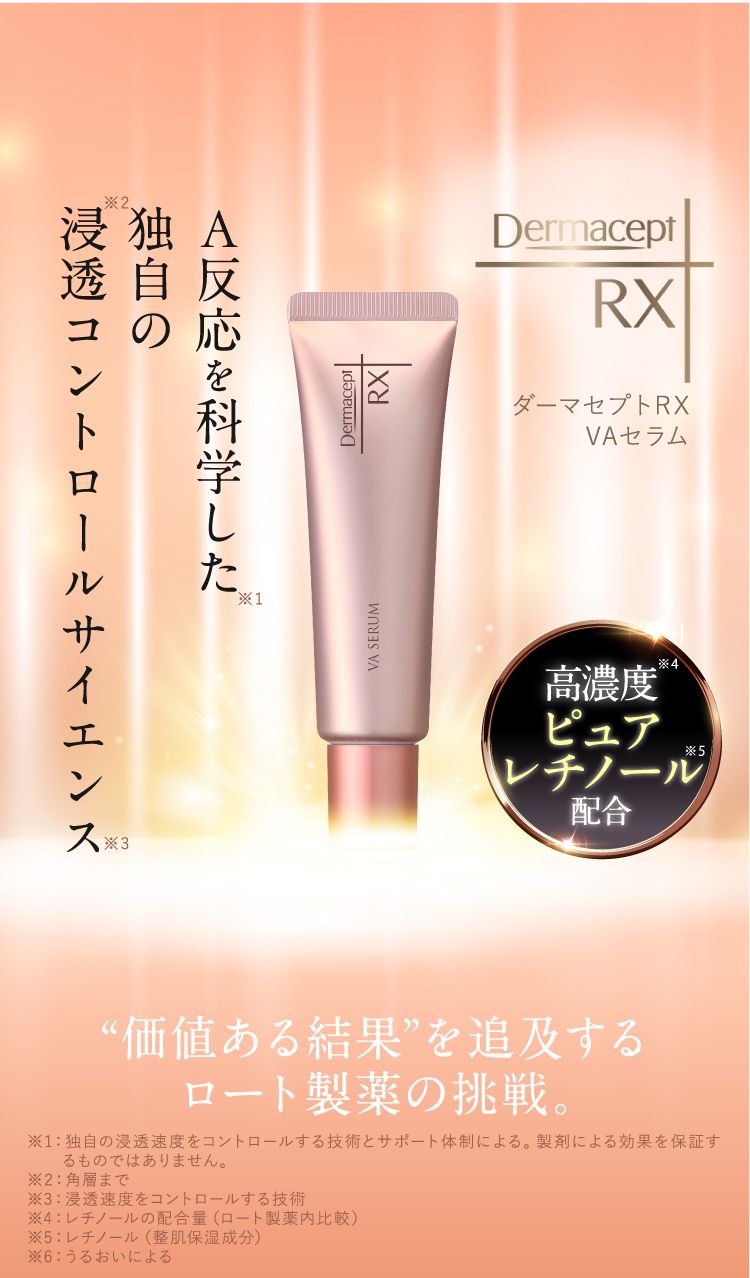 A反応を科学した 独自の 浸透コントロール技`術