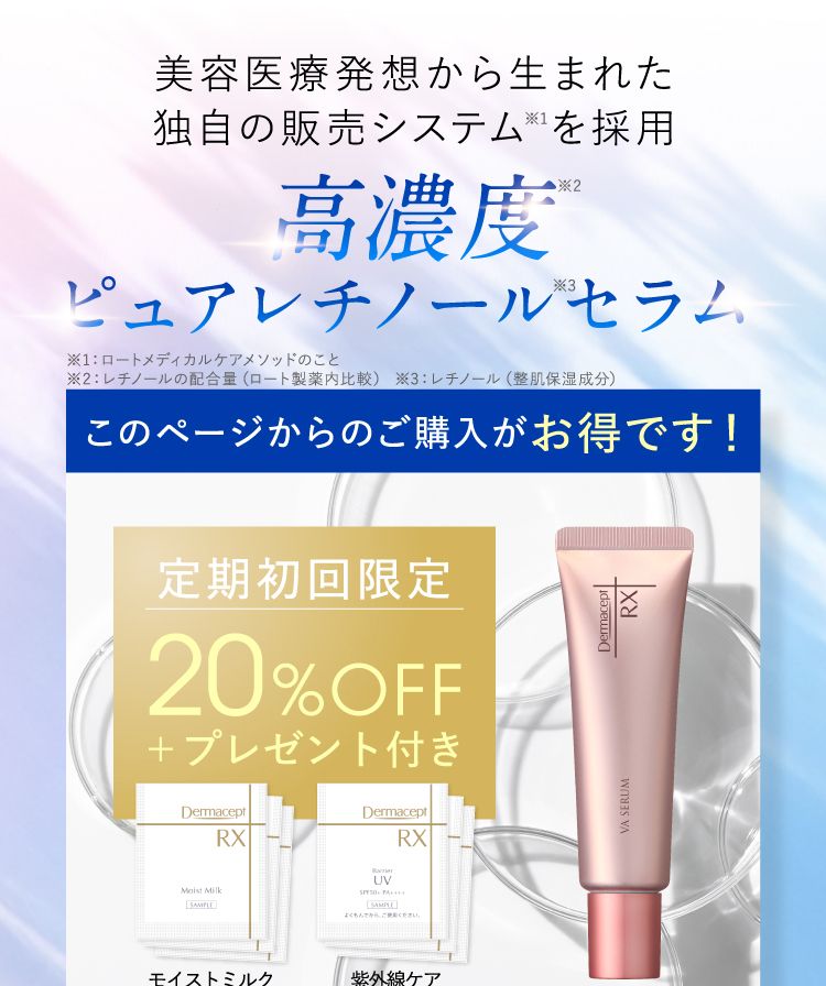 高濃度ビュアレチノールセラム
